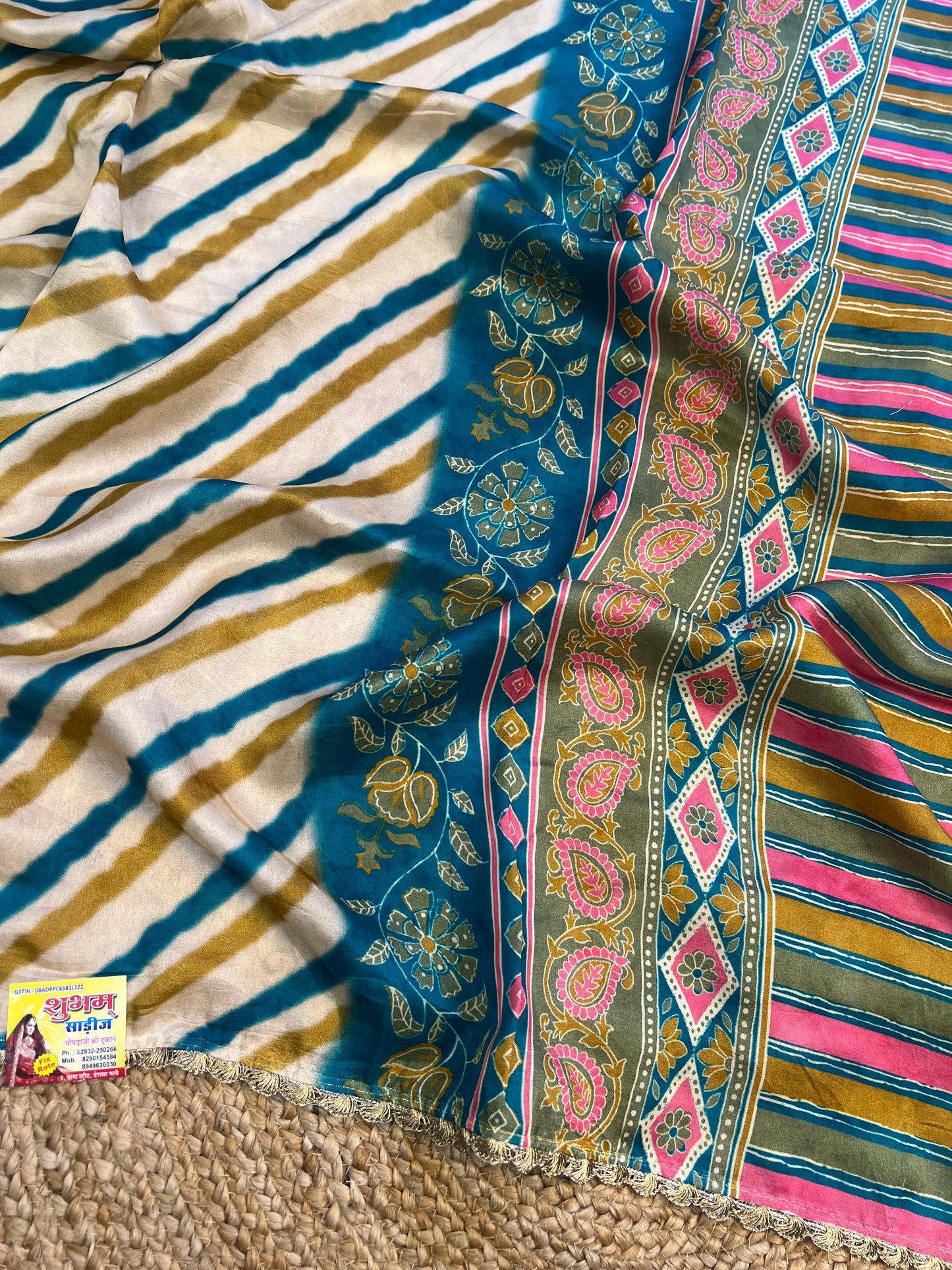 Multicolor Lehriya