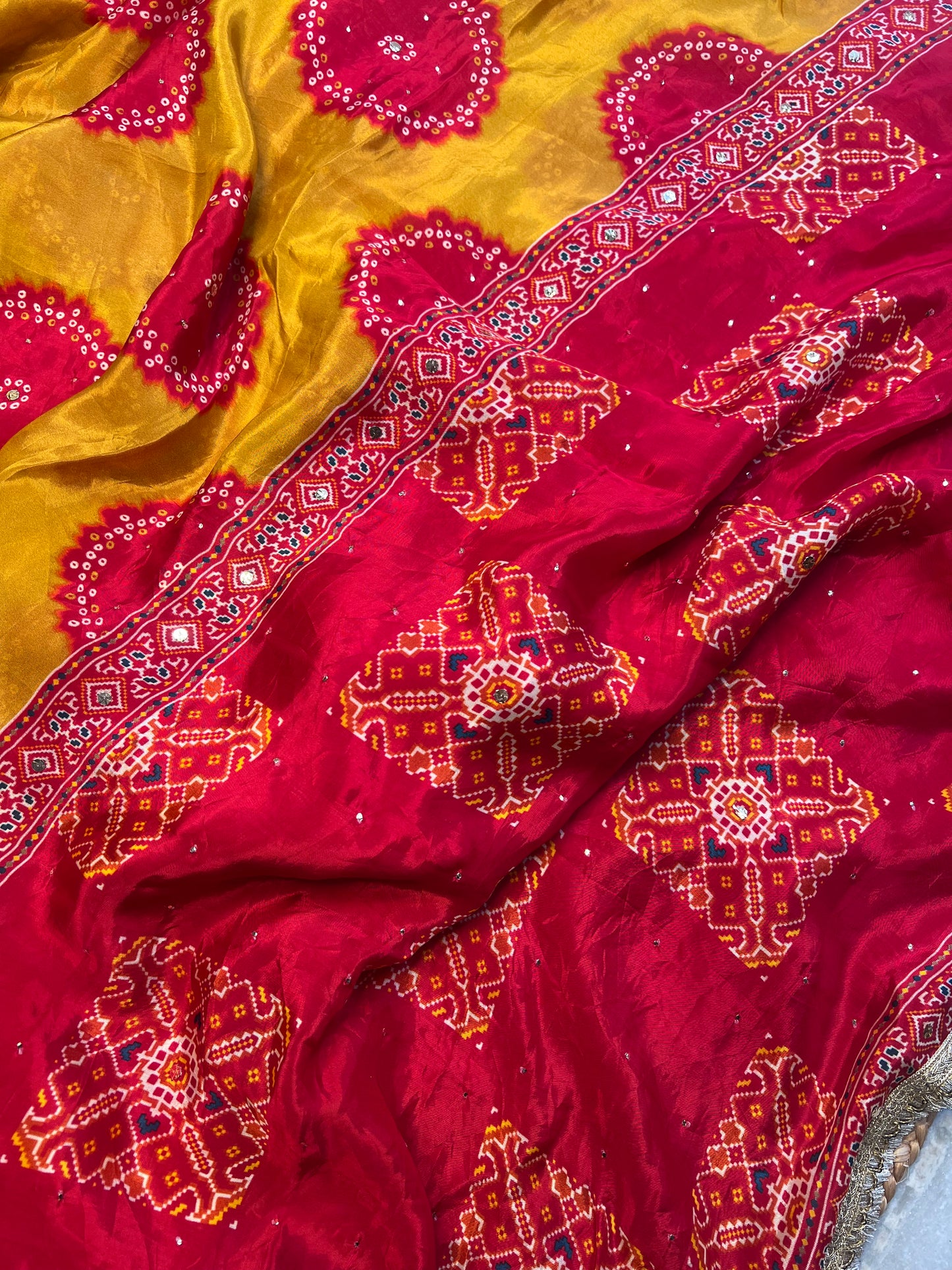 Mukesh Work Saree