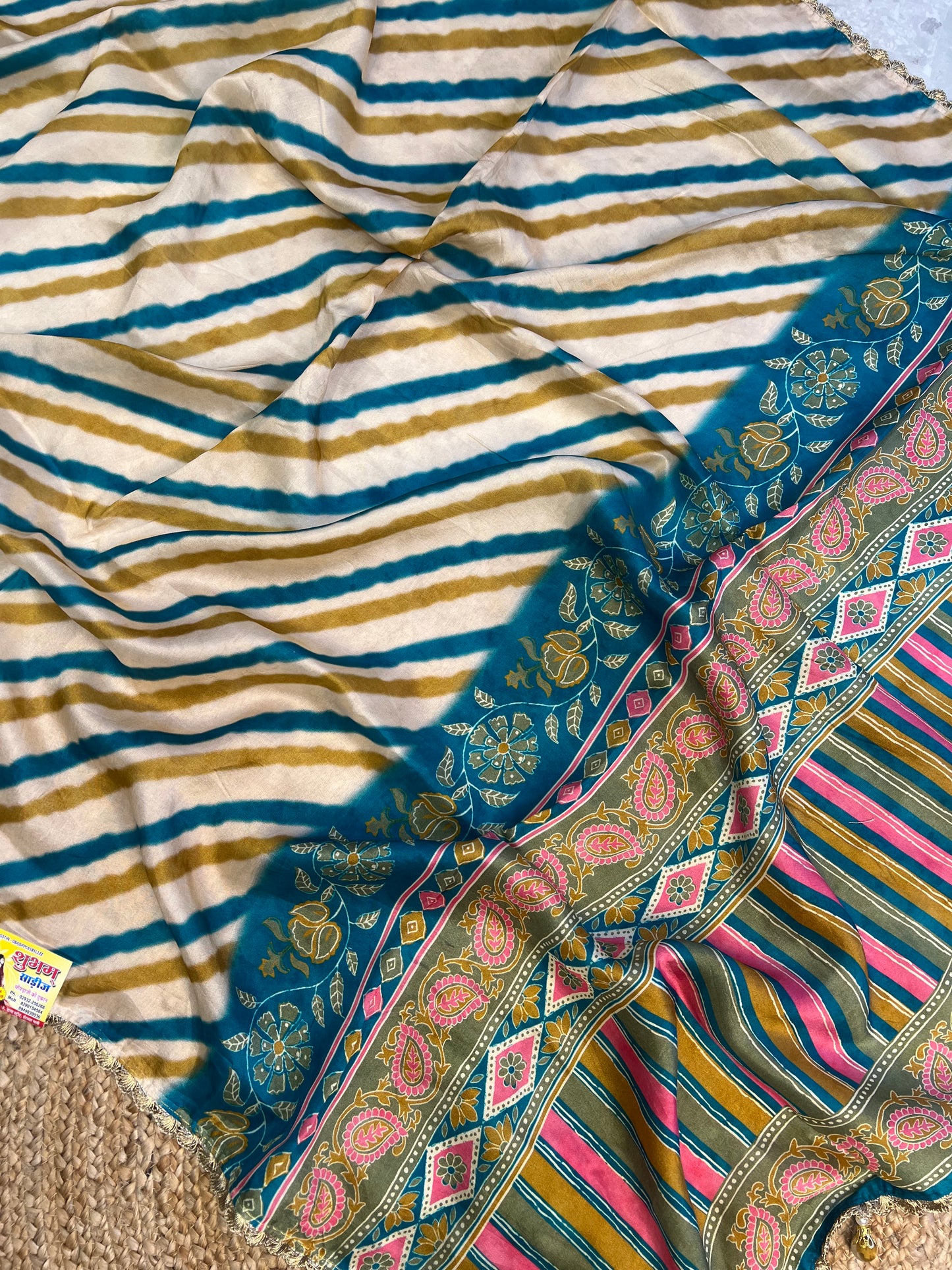 Multicolor Lehriya