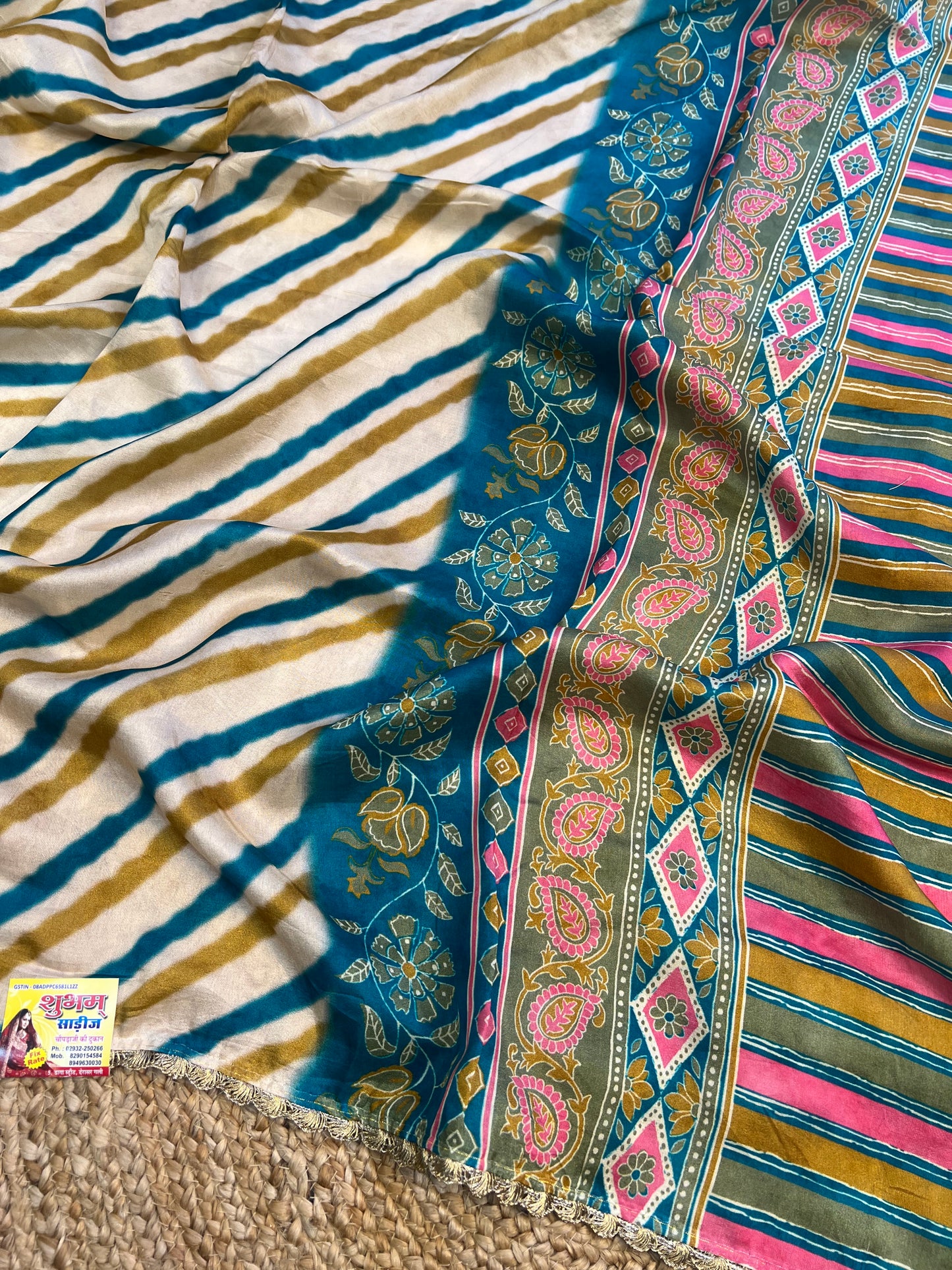 Multicolor Lehriya
