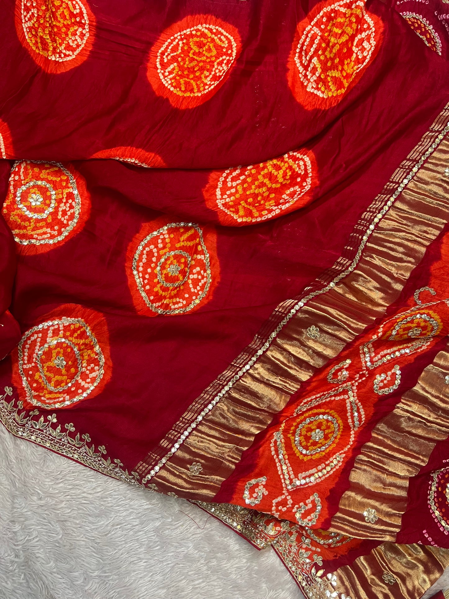 10 Lakri Patta Gaji Silk