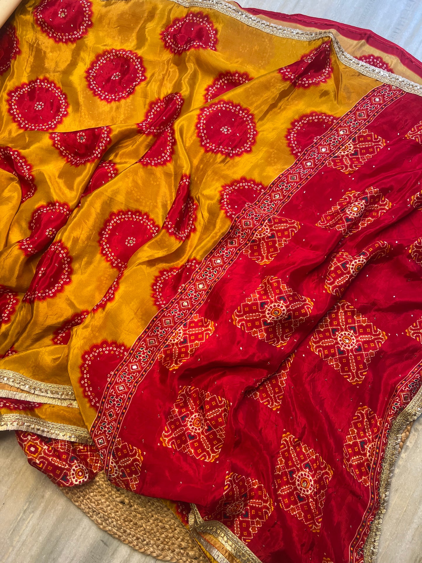 Mukesh Work Saree