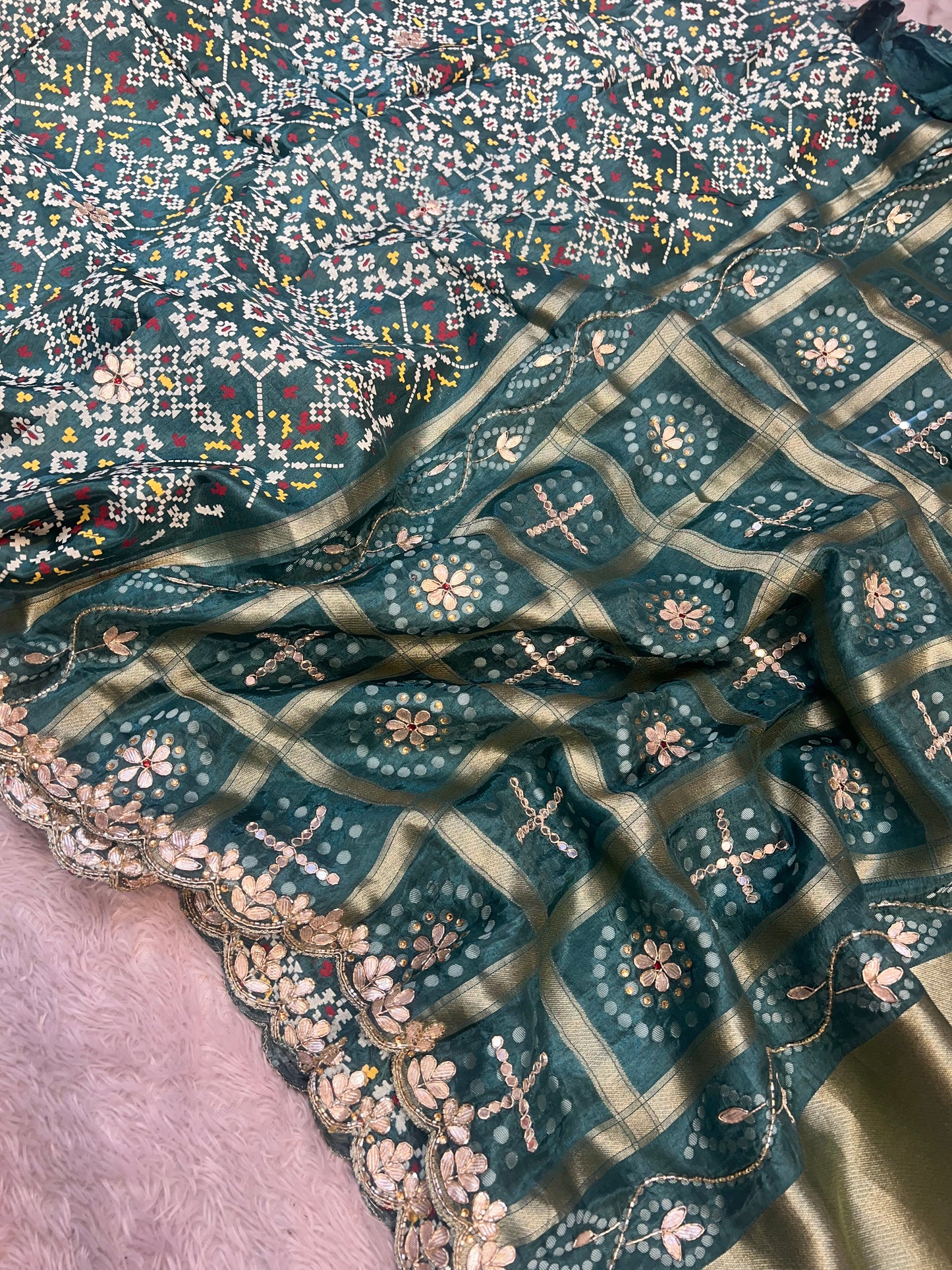 Patola x Ghatchola Saree