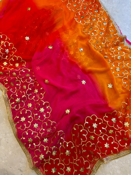 Kachi Gota Saree