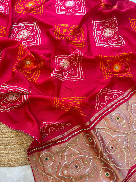 Bandhani Handwork