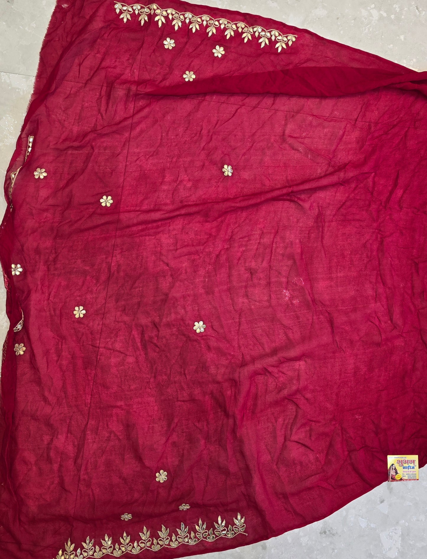 Multicolor Bandhani Saree