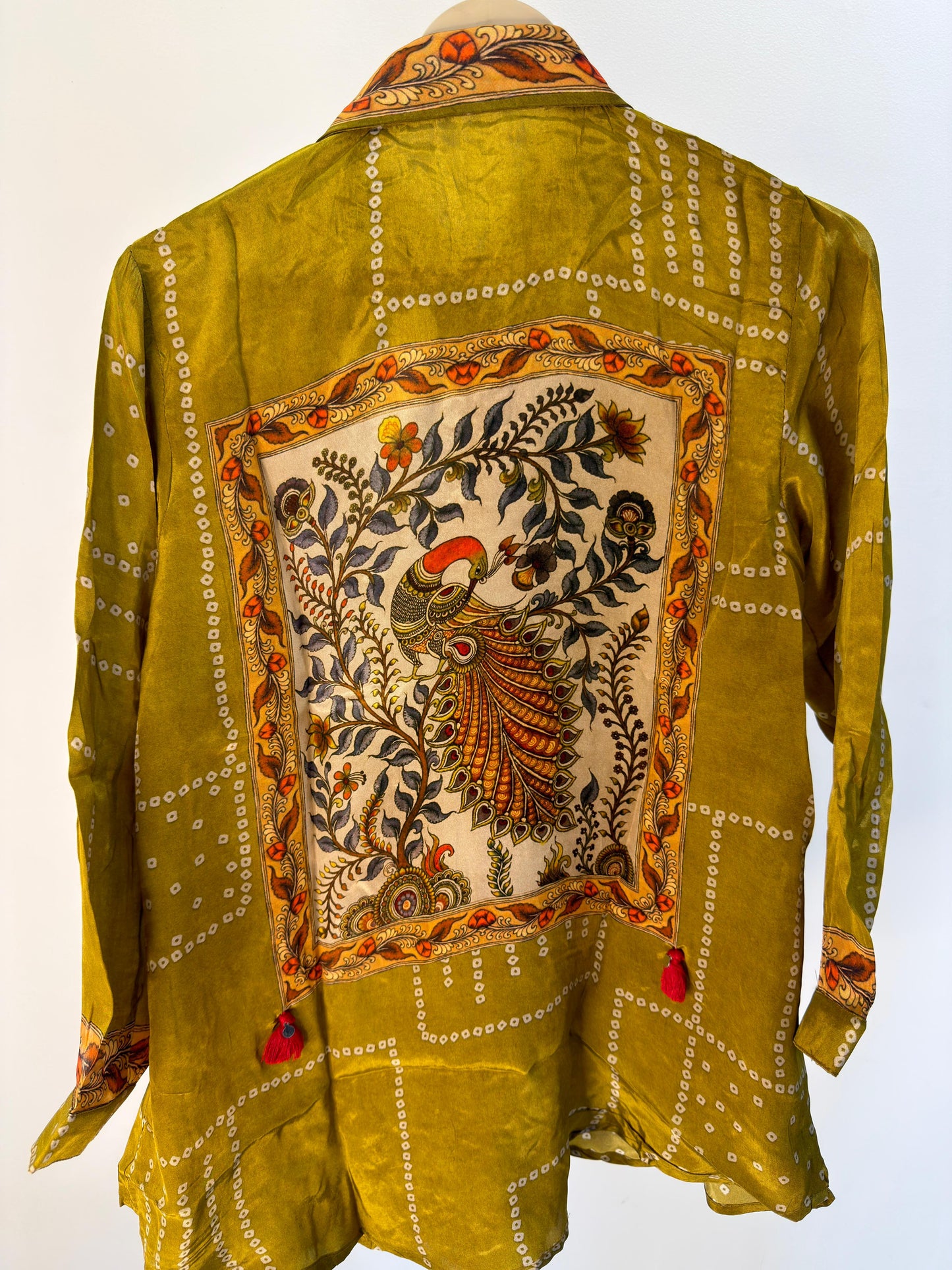 Bandhani Kalamkaari Print Shirt