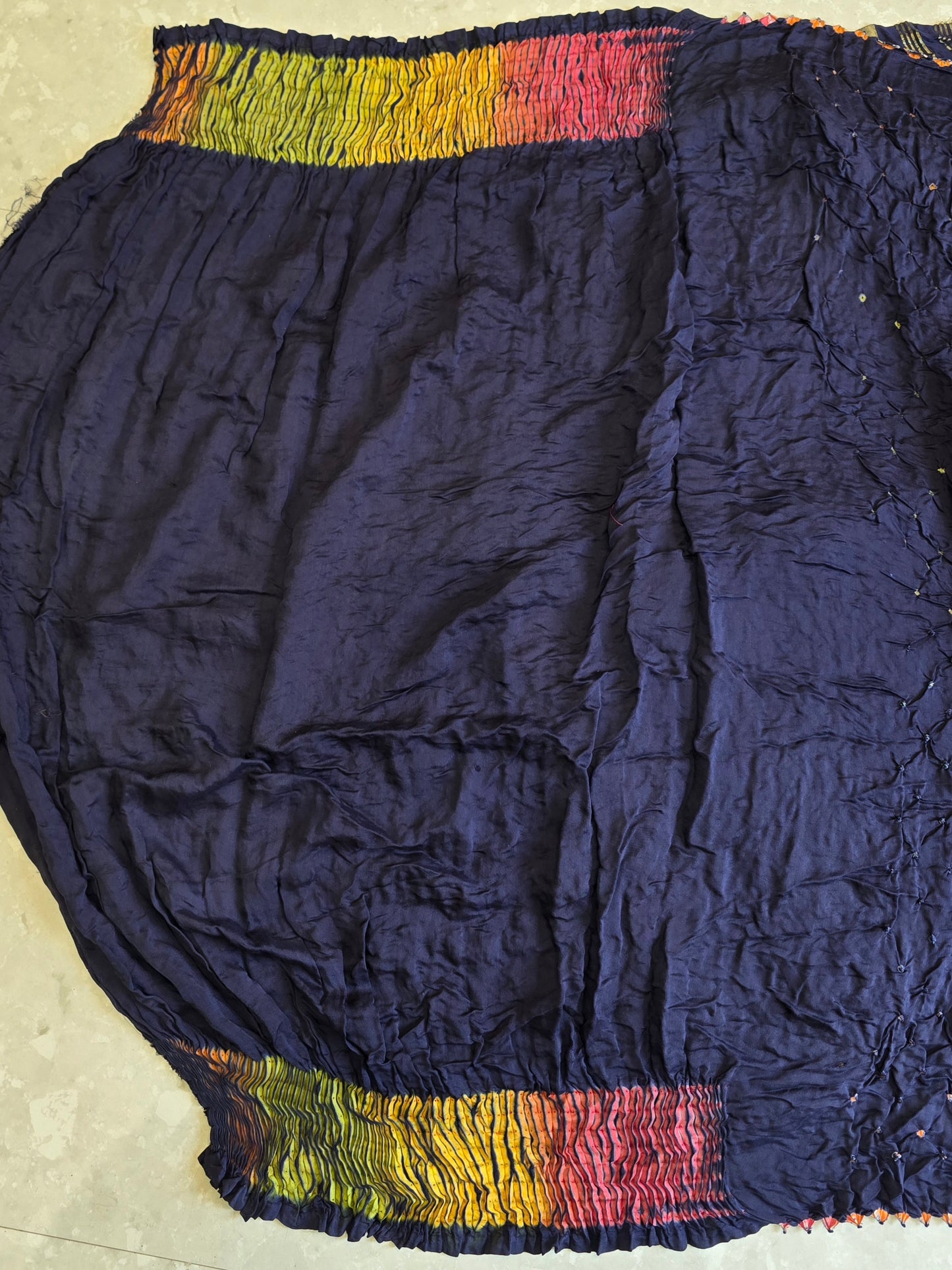 Bandhani x Sibori Saree