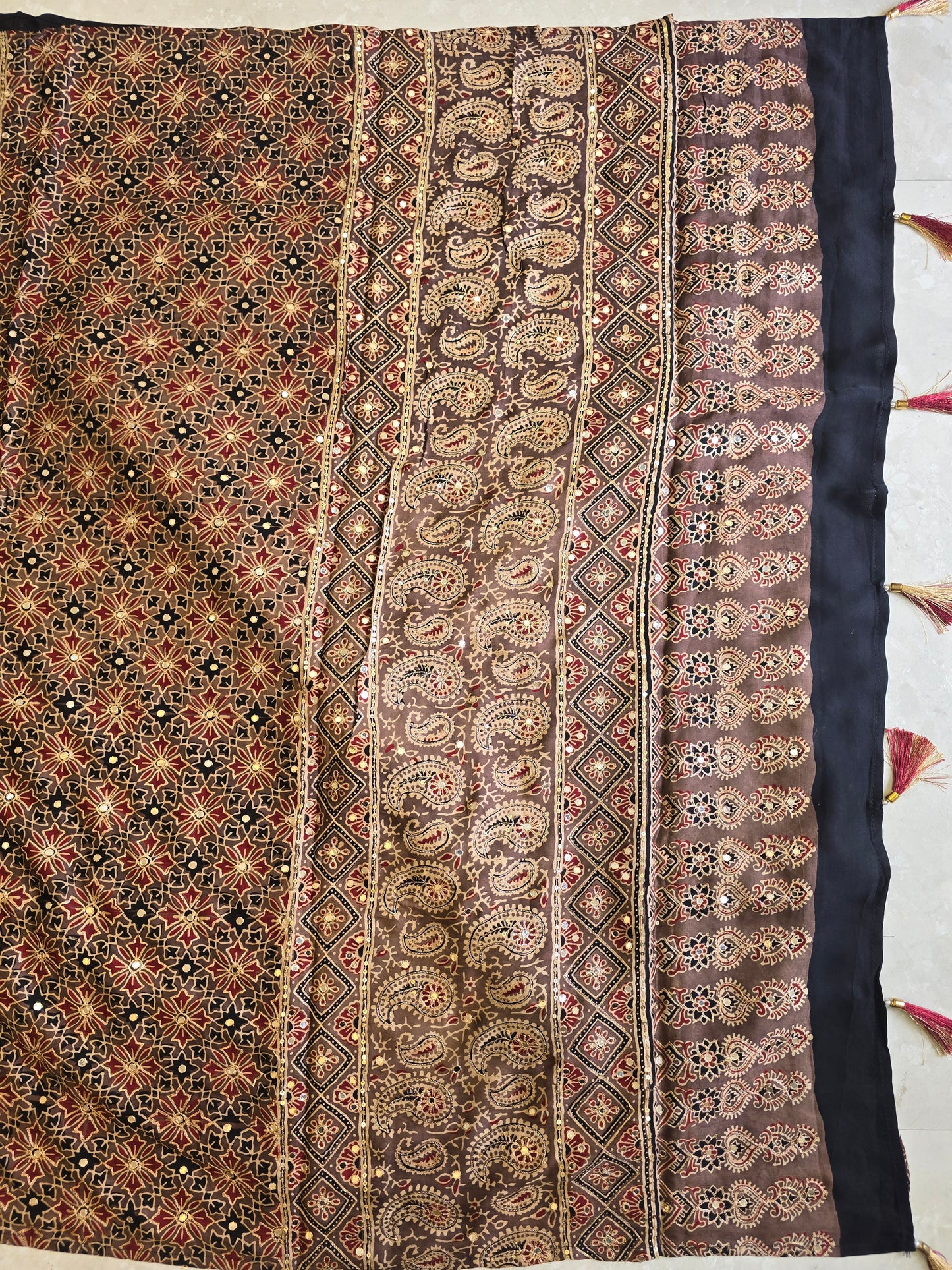 Ajarakh Saree