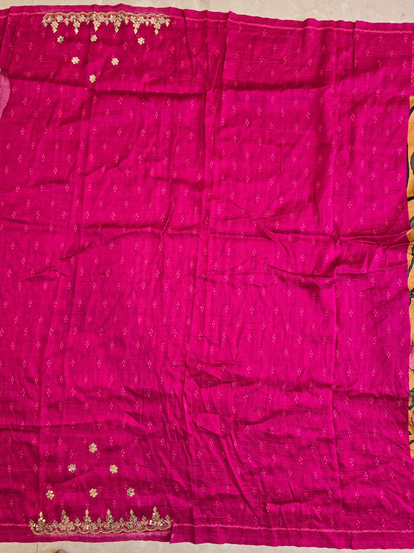 Kalamkaari x Patola Saree
