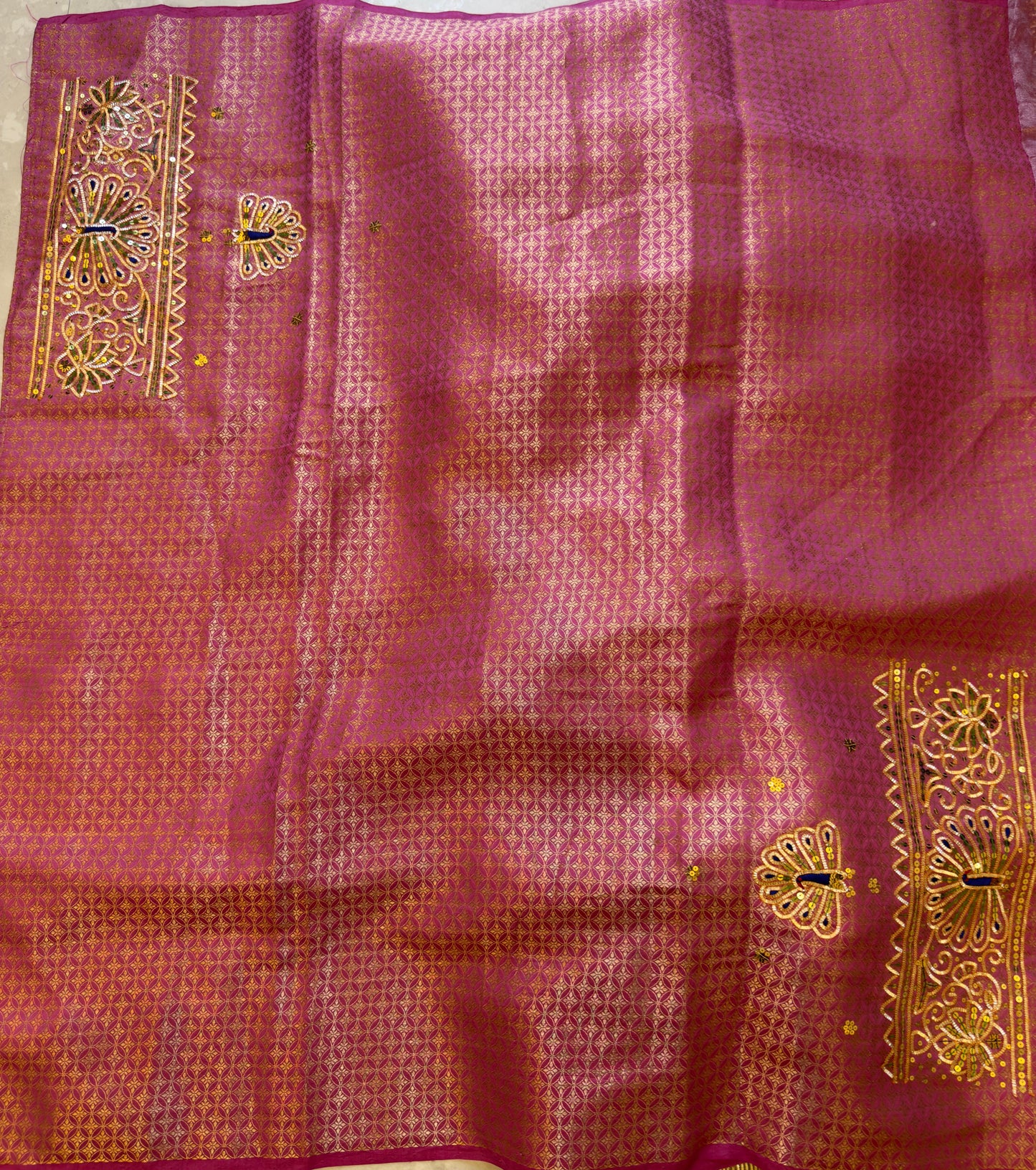 Charkhi gota saree