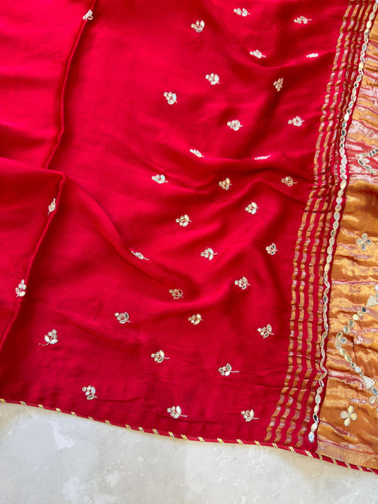 Gaji Silk Hand Work