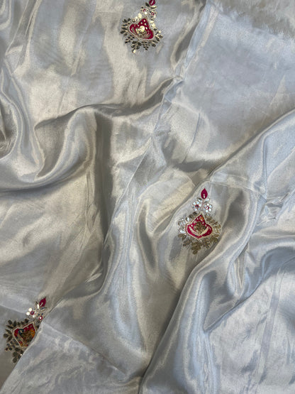 Double Tissue Saree