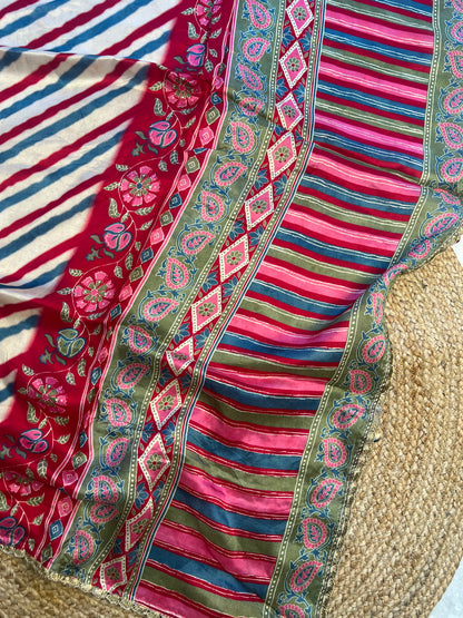 Multicolor Lehriya