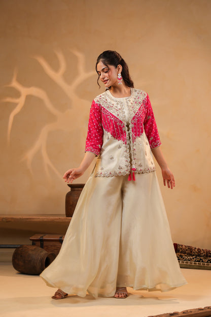 Bandhani Indo Western