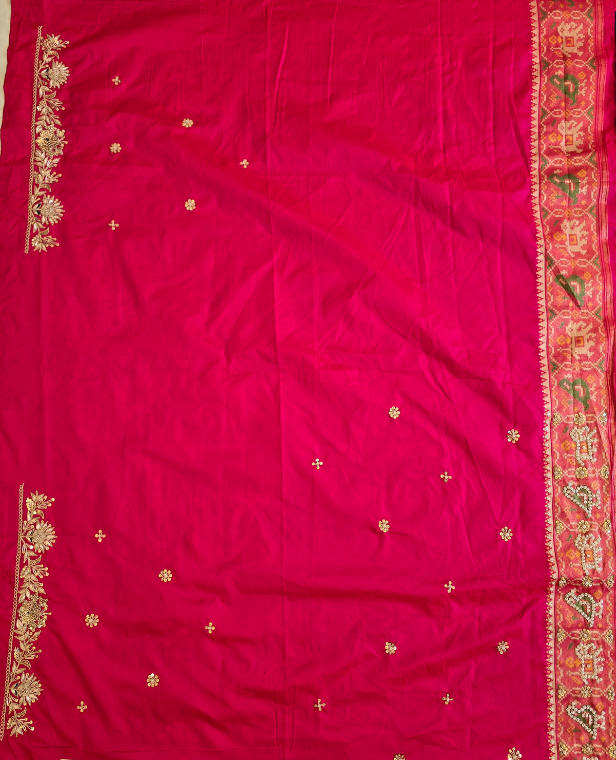 Patola Zardosi Handwork Saree