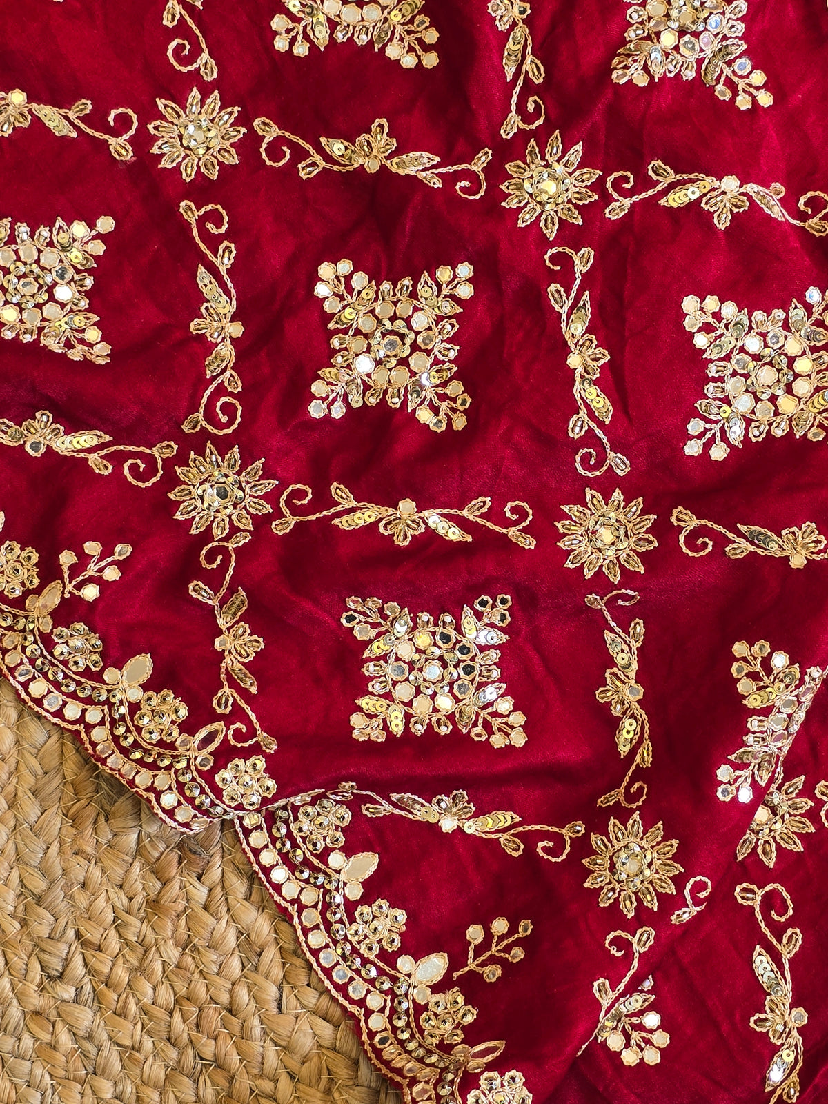 Pure Bandhani Saree 3