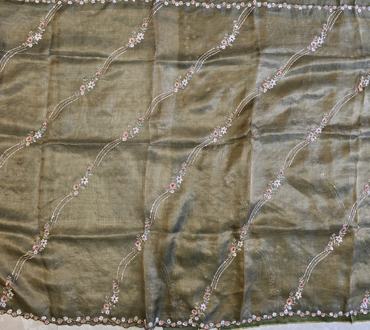 Pure Tissue Saree