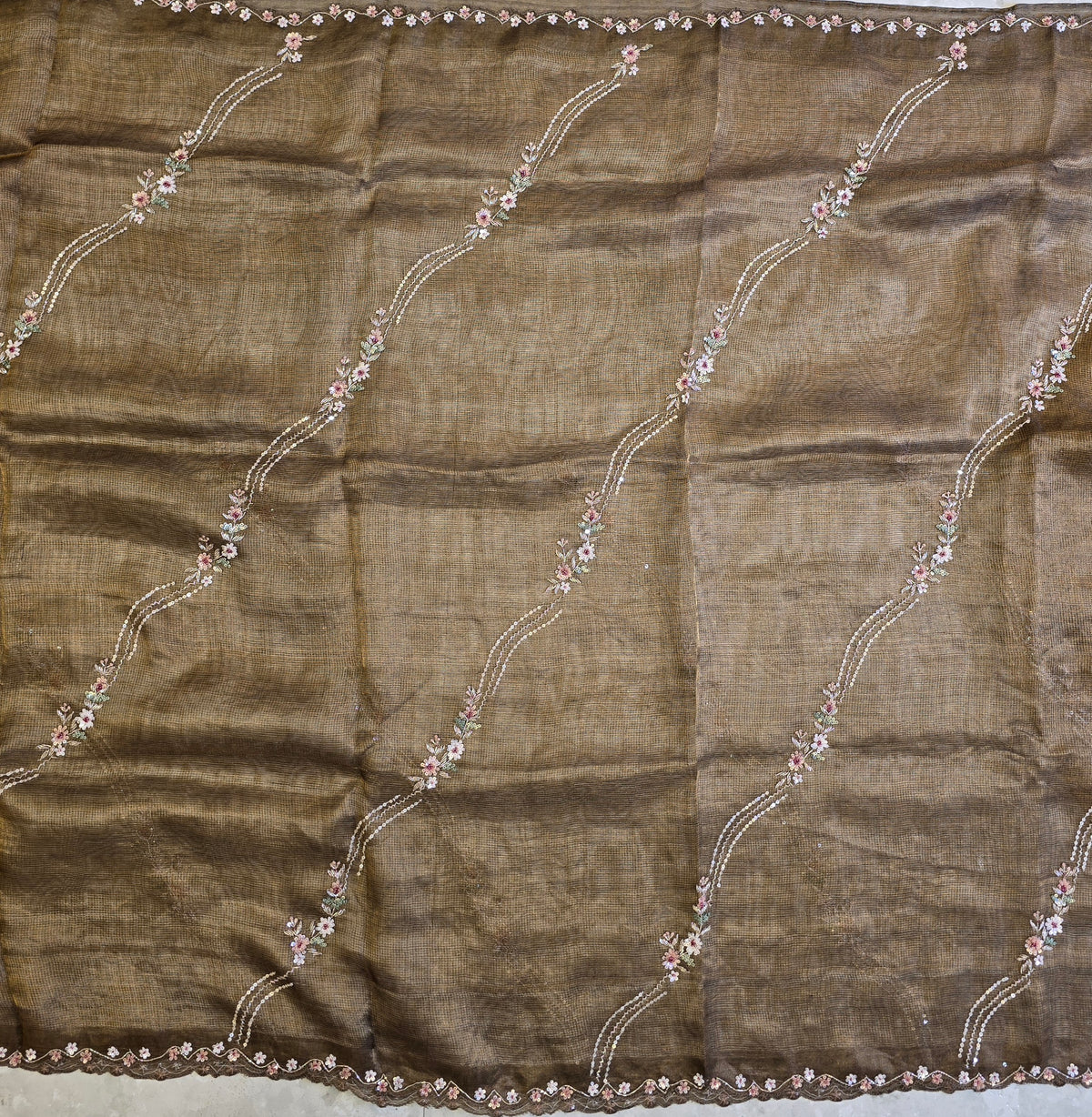 Pure Tissue Saree