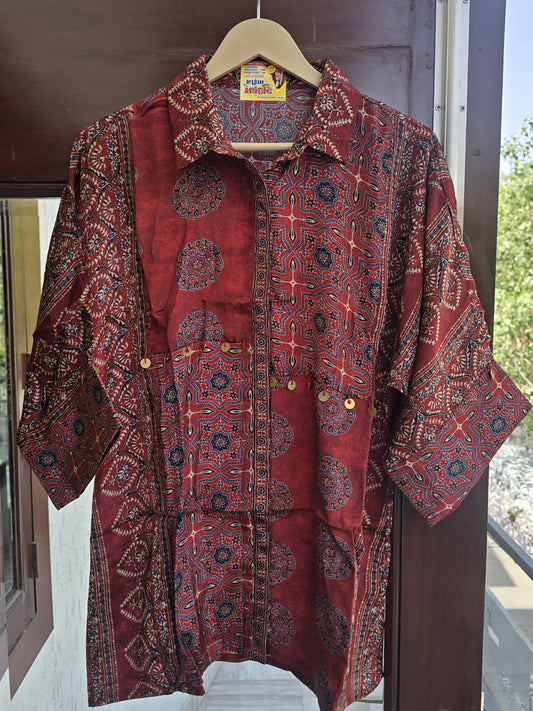 Ajarakh Print Shirt