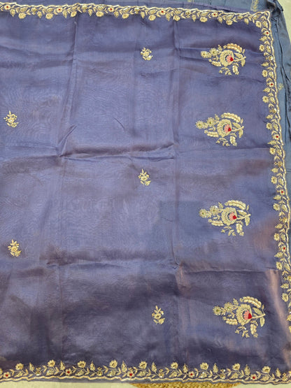 Pure Organza Saree