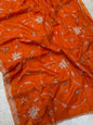 Vintage Work Saree