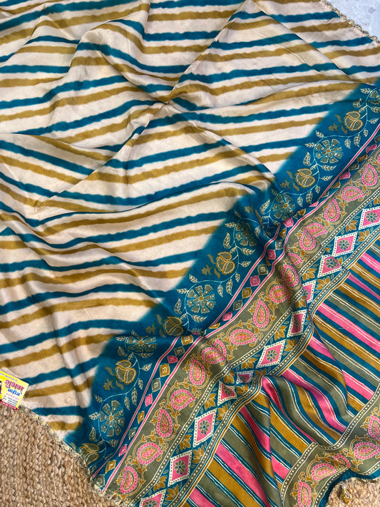 Multicolor Lehriya