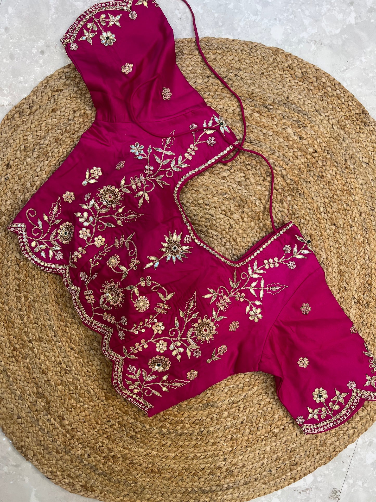Pure Tussar Silk Lehriya