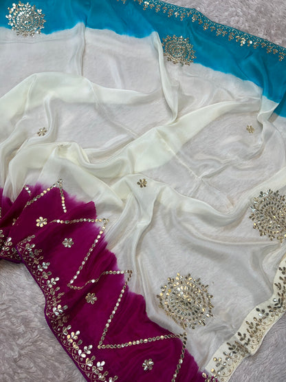 Rangrekha Saree