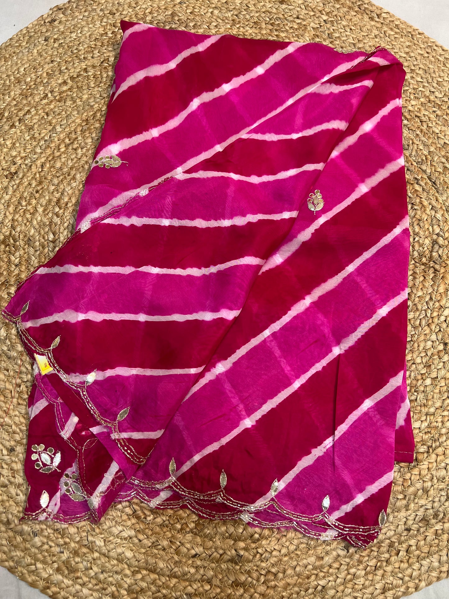 Traditional Lehriya Saree