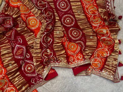 10 Lakri Patta Gaji Silk