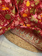 Banarasi Georgette Khaddi x Gotapatti Saree ❤️