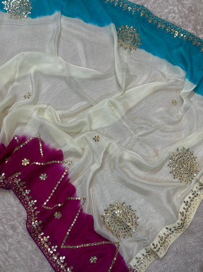 Rangrekha Saree
