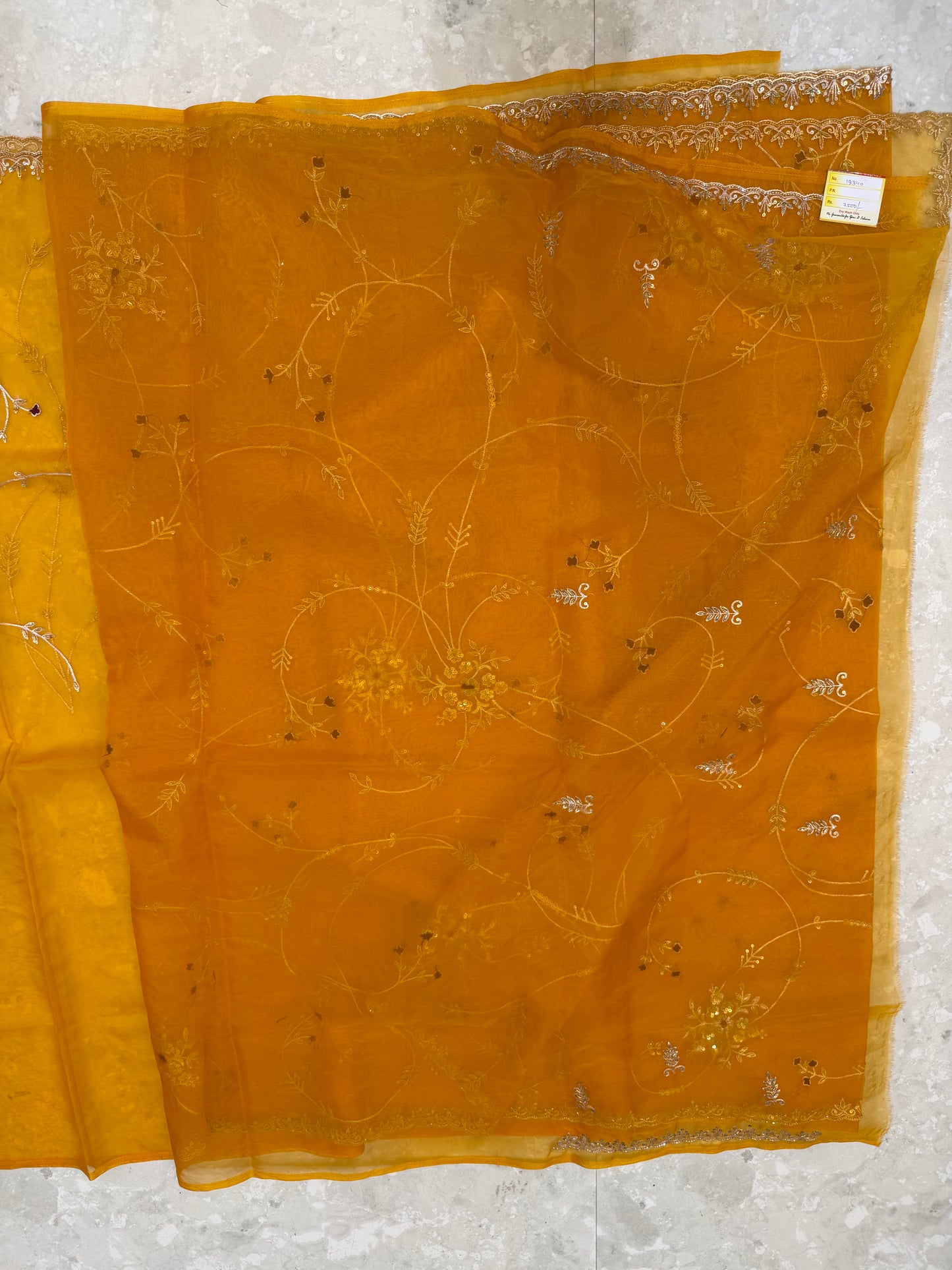 Vintage Work Saree
