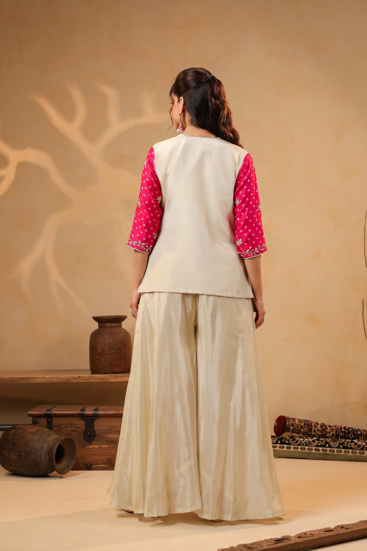 Bandhani Indo Western