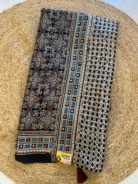 Ajarakh Saree