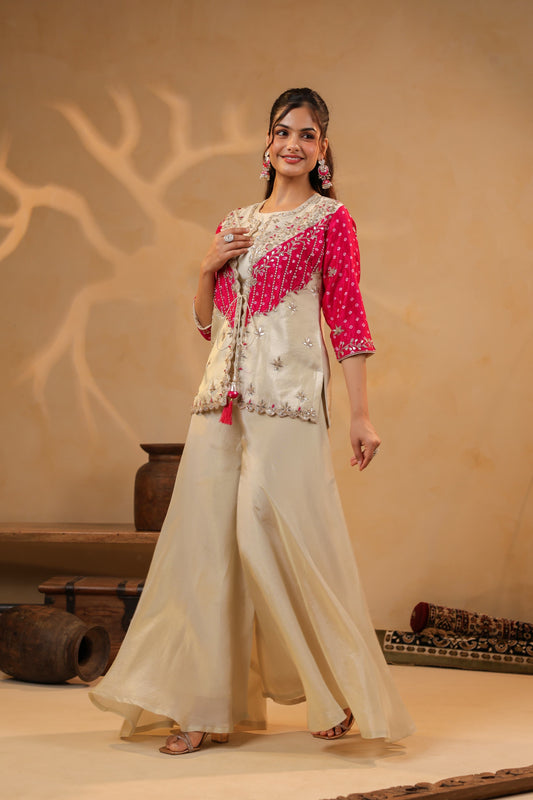 Bandhani Indo Western