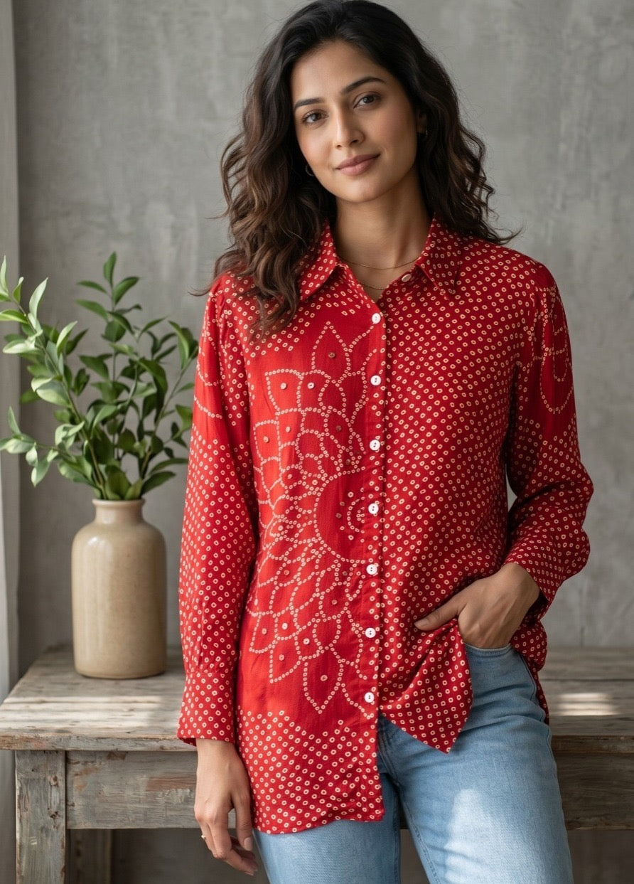 Bandhani Shirt