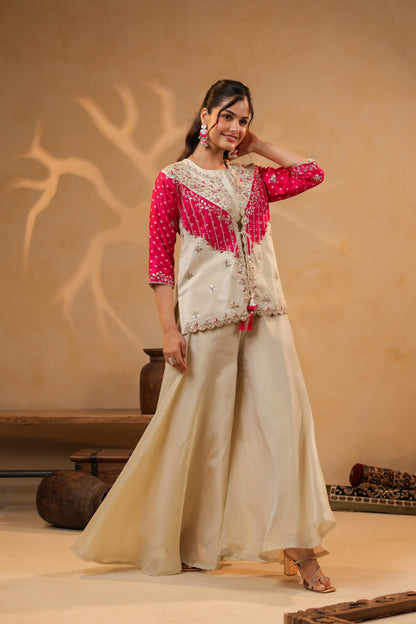 Bandhani Indo Western