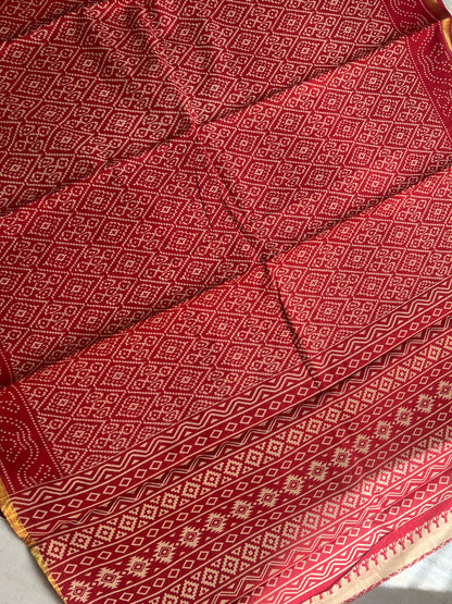 Pure Cotton Saree