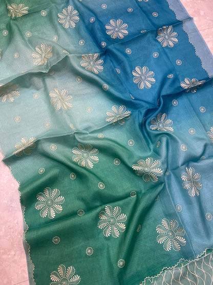 Kota Embroidery Saree