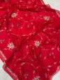 Vintage Work Saree