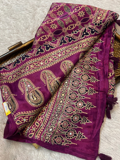 Ajarakh Saree