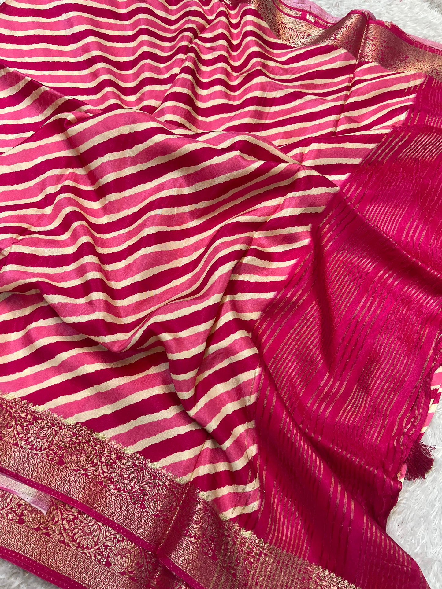 Lehriya Saree