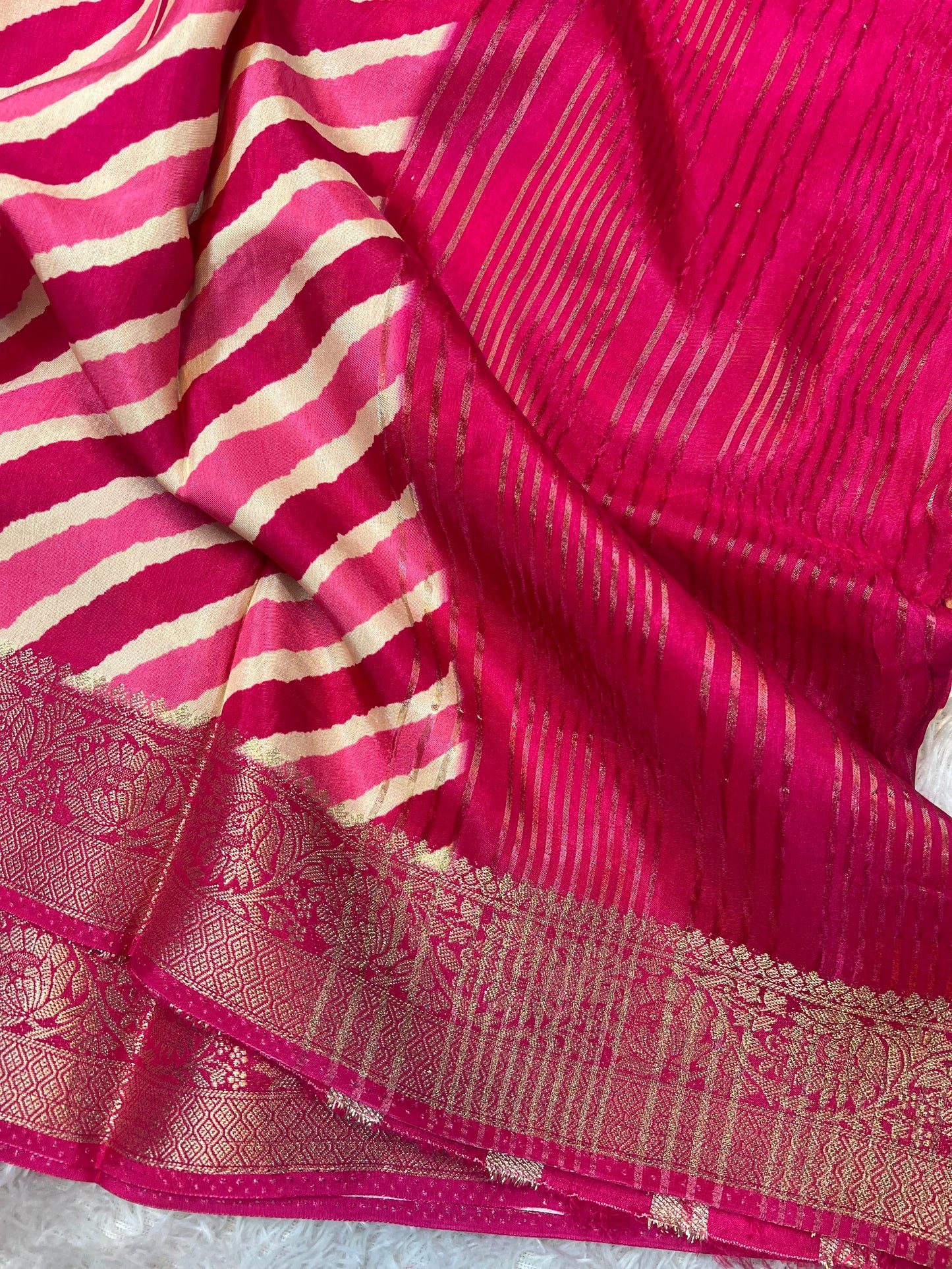 Lehriya Saree