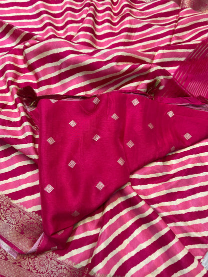 Lehriya Saree