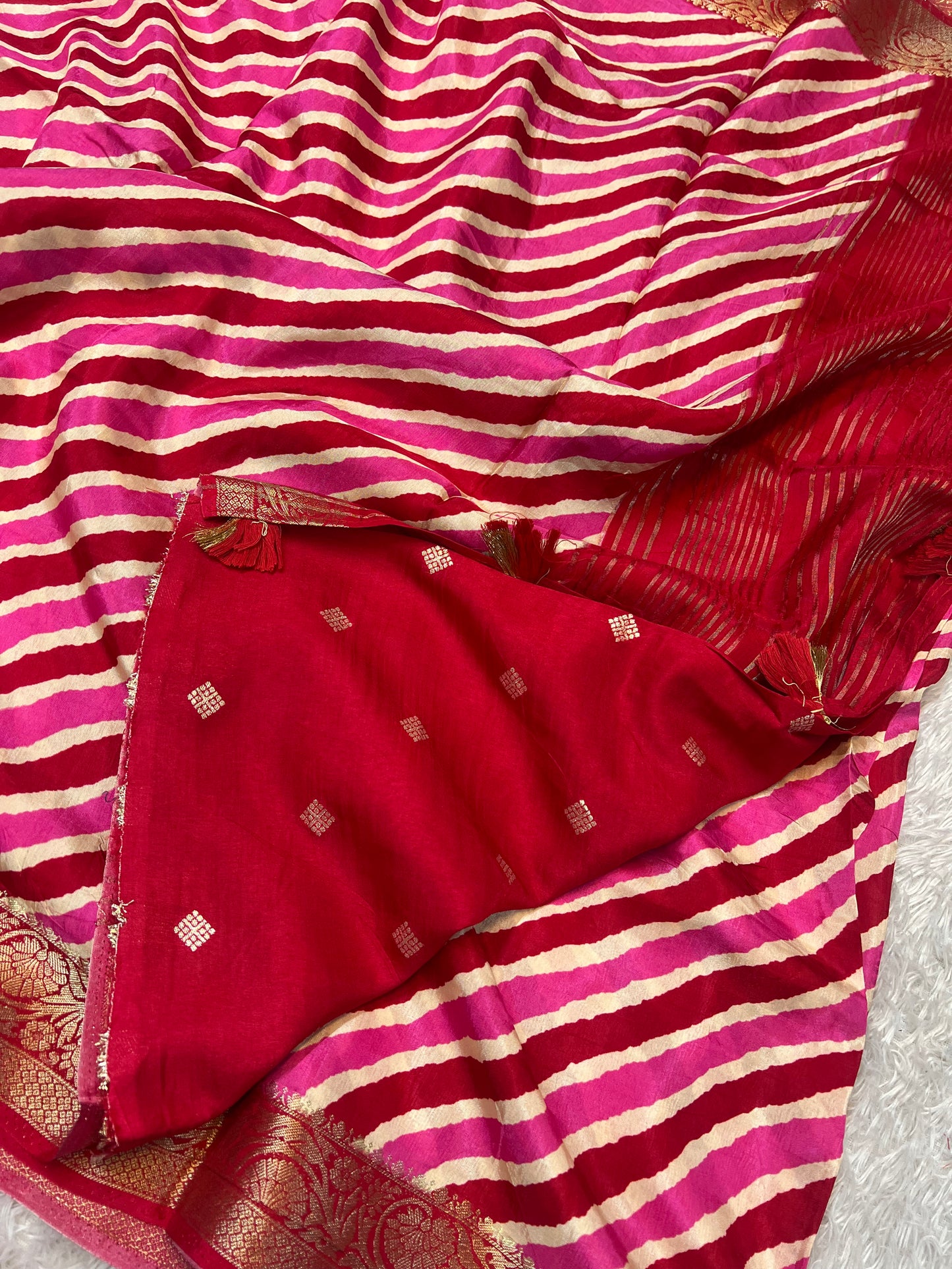 Lehriya Saree