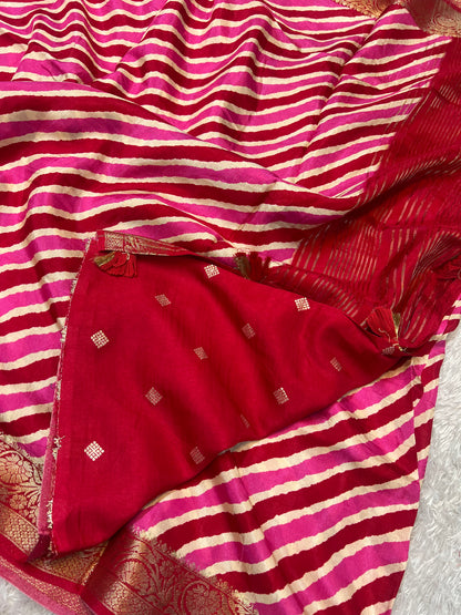 Lehriya Saree