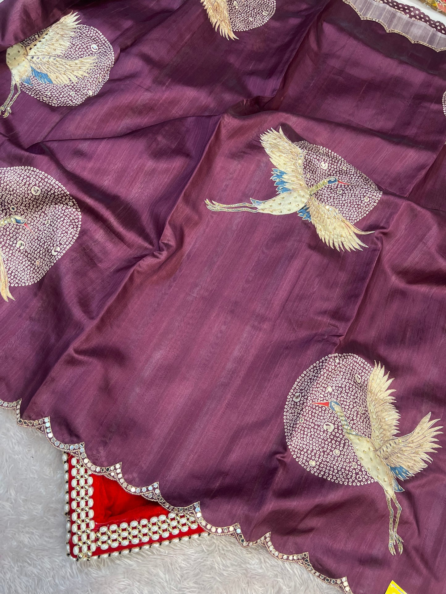 Semi Tussar Silk