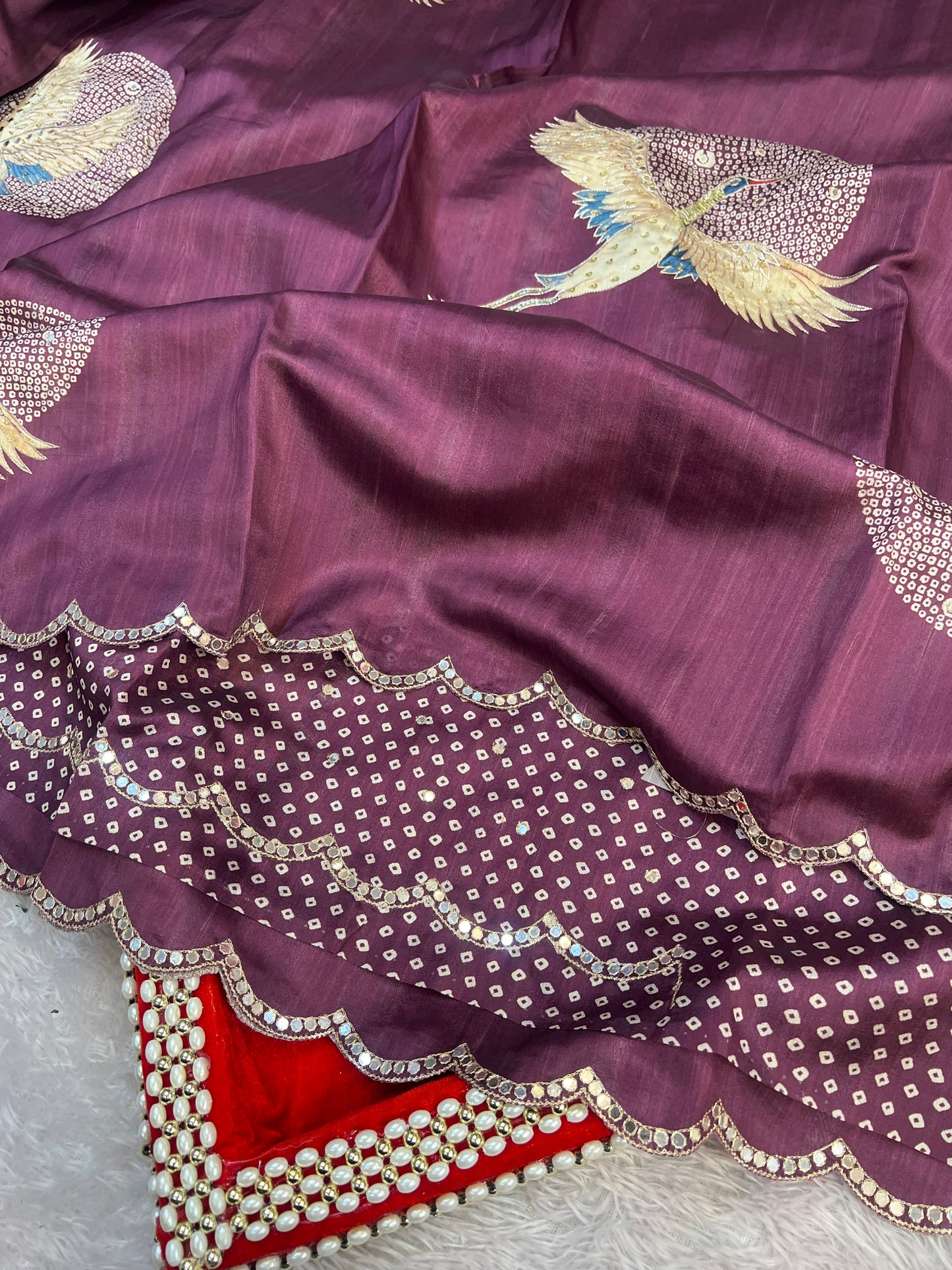 Semi Tussar Silk